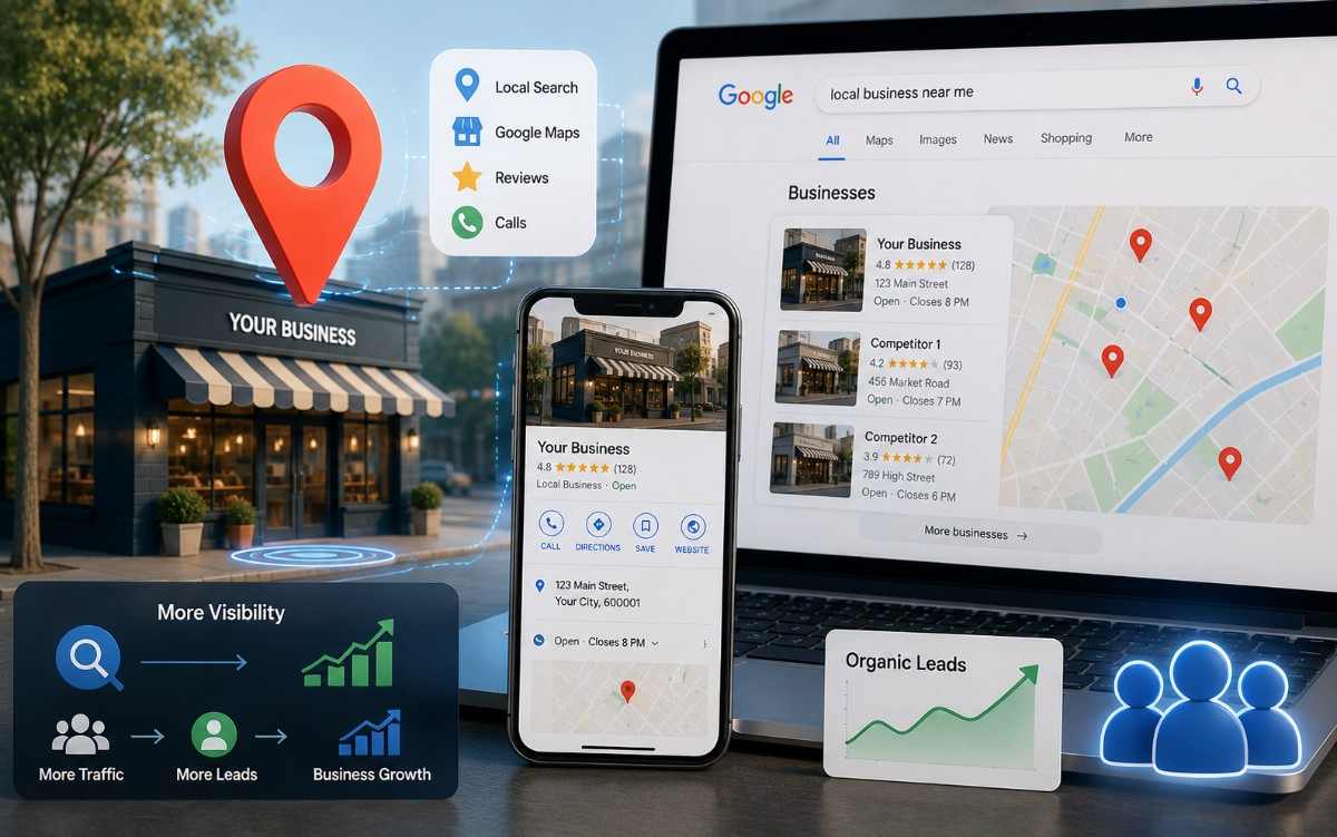 How Local SEO Helps Businesses Get More Leads Organic?