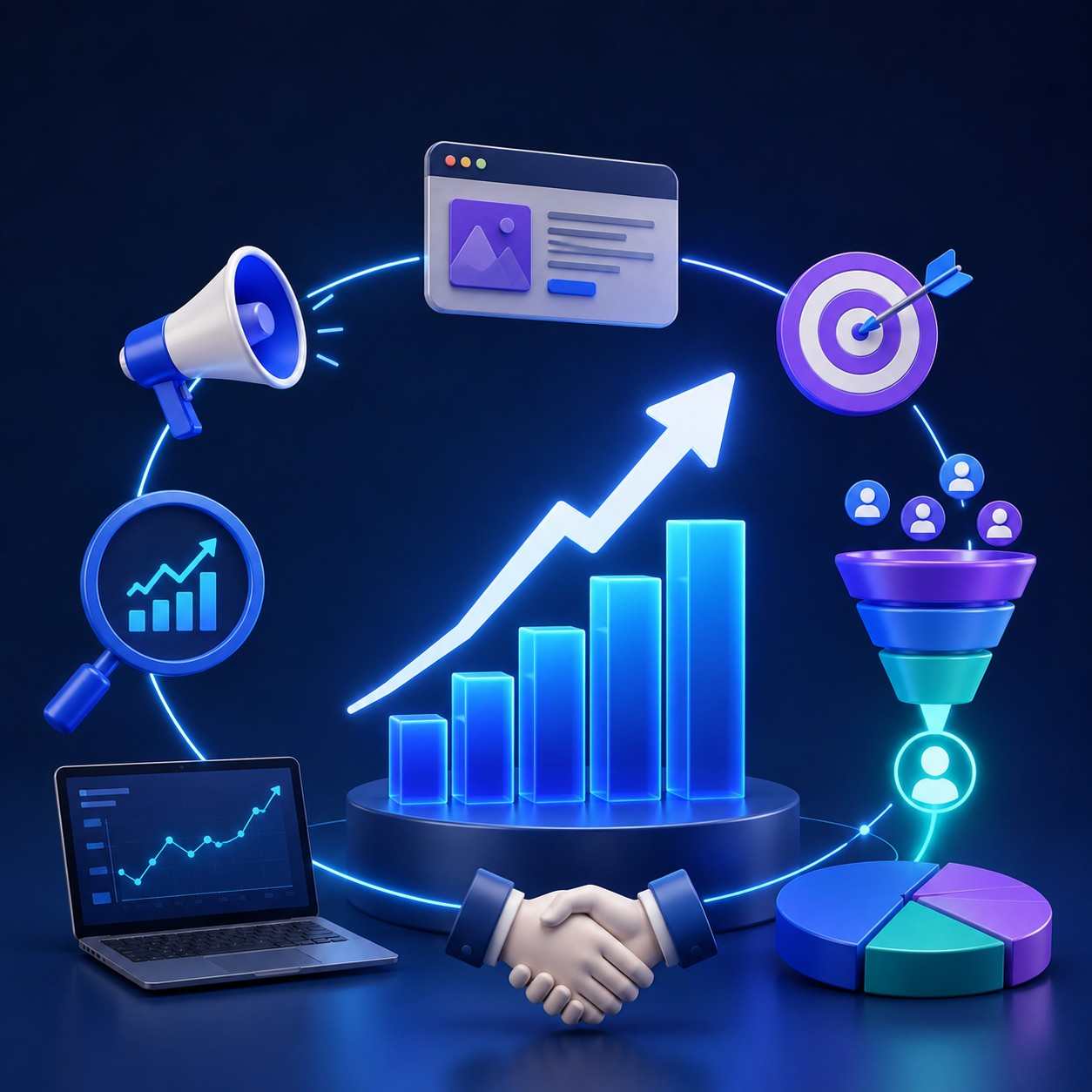 PeakPageSEO marketing strategy focused on business growth Google Ads and Meta Ads